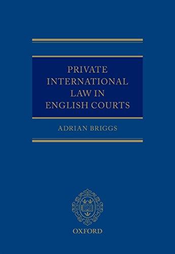 Private International Law In The English Courts