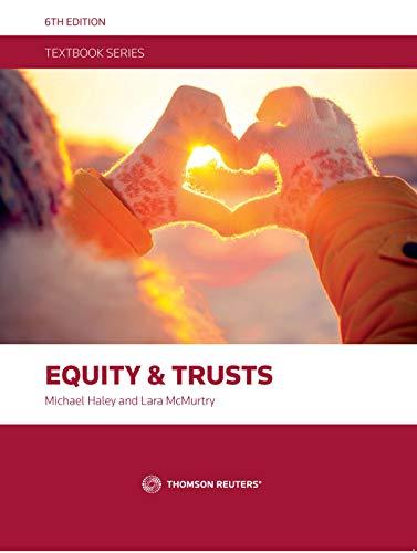 equity and trusts 6th edition michael haley, lara mcmurtry 0414078292, 978-0414078291