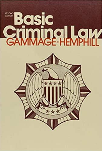 basic criminal law 2nd edition allen z. gammage, charles f. hemphill 007022756x, 978-0070227569