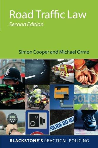 road traffic law 2nd edition simon cooper, michael orme 0199559759, 978-0199559756