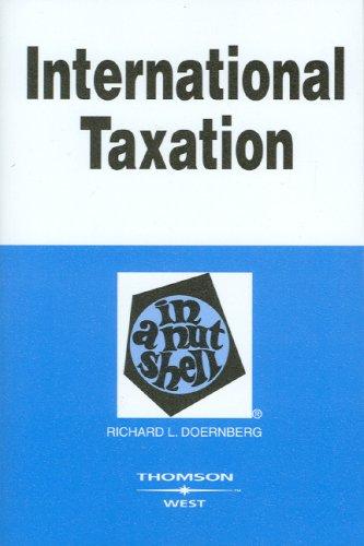 international taxation 8th edition richard l. doernberg 031419424x, 9780314194244