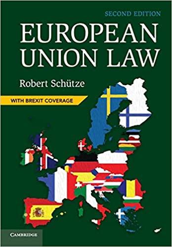 european union law 2nd edition robert schütze 1108455204, 978-1108455206