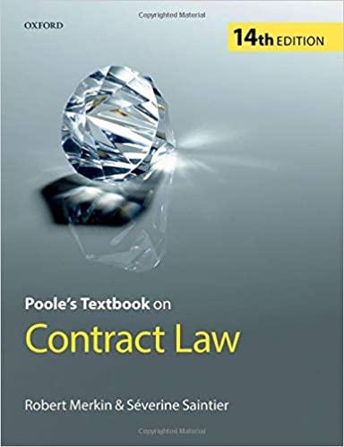 pooles textbook on contract law 14th edition robert merkin, séverine saintier 0198816987, 978-0198816980