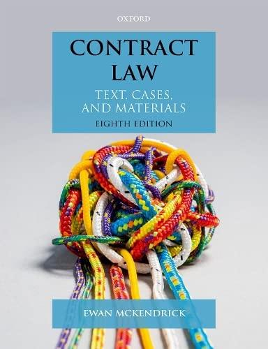 Contract Law Text Cases And Materials