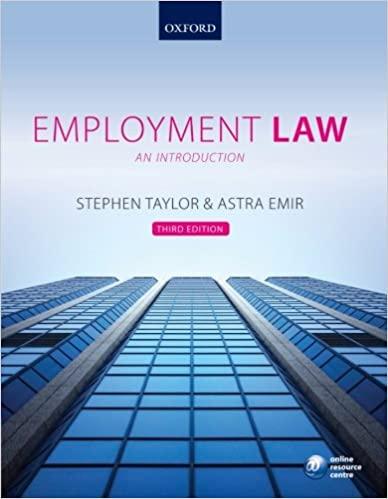 employment law an introduction 3rd edition stephen taylor, astra emir 0199604894, 978-0199604890