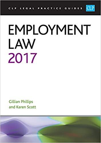 employment law 2017 2017 edition gillian phillips, karen scott 1911269380, 978-1911269380