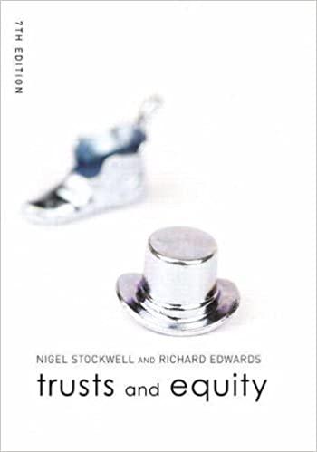 trusts and equity 7th edition richard edwards, nigel stockwell 1405812273, 978-1405812276