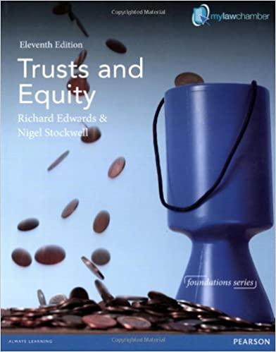 trusts and equity 11th edition richard edwards, nigel stockwell 1447923308, 978-1447923305