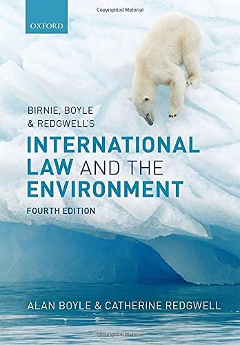 international law and the environment 4th edition alan boyle, catherine redgwell 0199580871, 978-0199594016