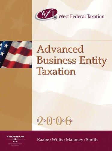 West Federal Taxation 2006 Advanced Business Entities