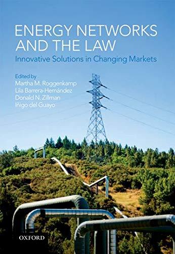 energy networks and the law innovative solutions in changing markets 1st edition martha m. roggenkamp, lila