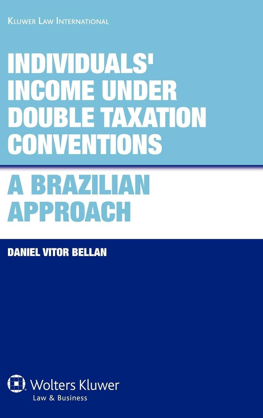 individuals income under double taxation conventions 1st edition daniel bellan 9041132783, 9789041132789