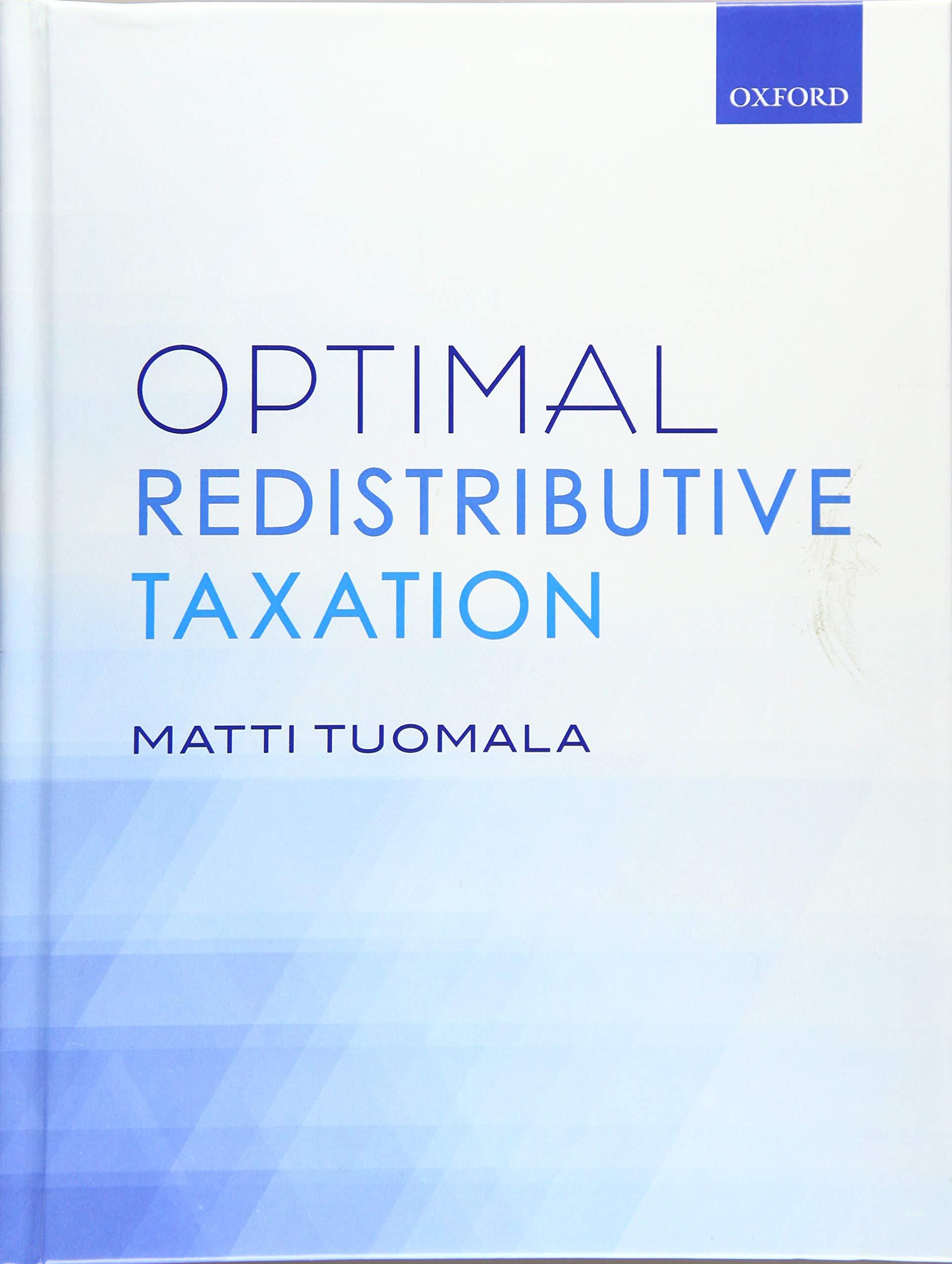 optimal redistributive taxation 1st edition matti tuomala 0198753411, 9780198753414