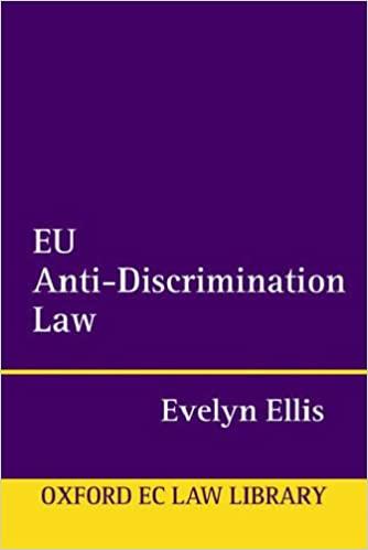 eu anti-discrimination law 1st edition evelyn ellis 0199266832, 978-0199266838