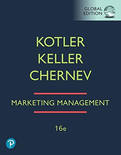marketing management 16th global edition philip kotler, kevin keller 1292404817, 9781292404813