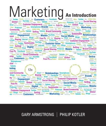 marketing an introduction 12th edition gary armstrong, philip kotler 0133451275, 9780133451276