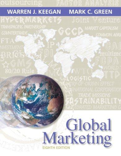 global marketing 8th edition warren j. keegan, mark c. green 0133545008, 9780133545005