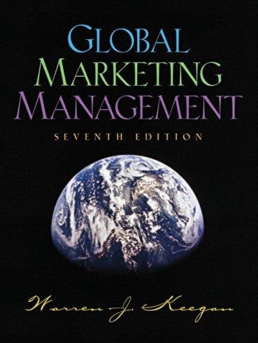global marketing management 7th edition warren j. keegan, mark c. green 0130332712, 9780130332714