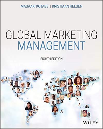 global marketing management 8th edition kristiaan helsen, masaaki kotabe 1119563119, 9781119563112