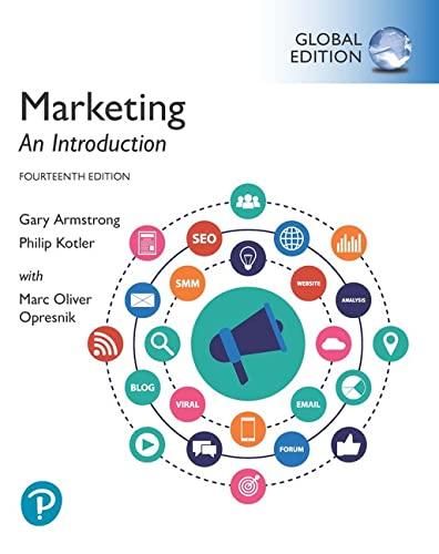 marketing an introduction 14th global edition gary armstrong, philip kotler, marc oliver opresnik 1292294868,