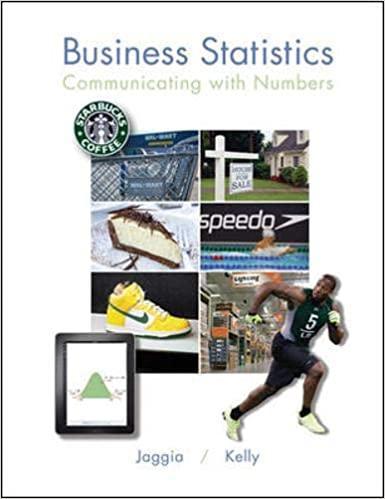 business statistics communicating with numbers 1st edition sanjiv jaggia, alison kelly 9780073373669,