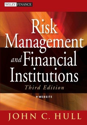 risk management and financial institutions 3rd edition john c. hull 1118269039, 9781118269039
