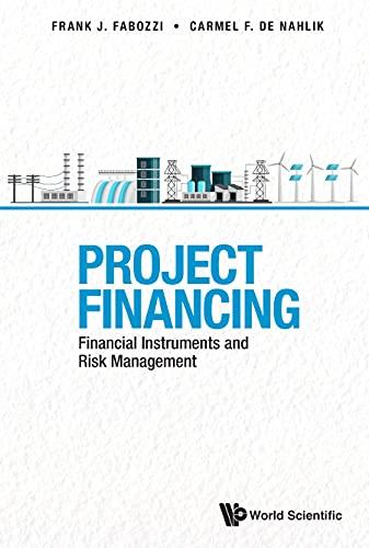 project financing financial instruments and risk management 1st edition frank j fabozzi, carmel de nahlik