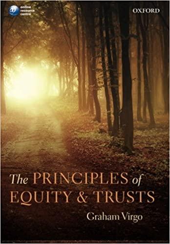 the principles of equity and trusts 1st edition graham virgo 0199570043, 978-0199570041