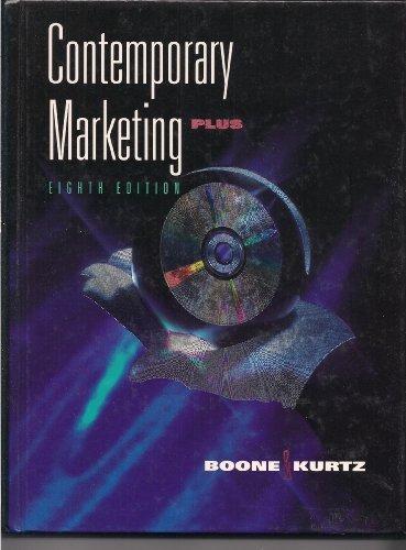 contemporary marketing plus 8th edition david l. boone, louis e. and kurtz 0030976014, 9780030976018