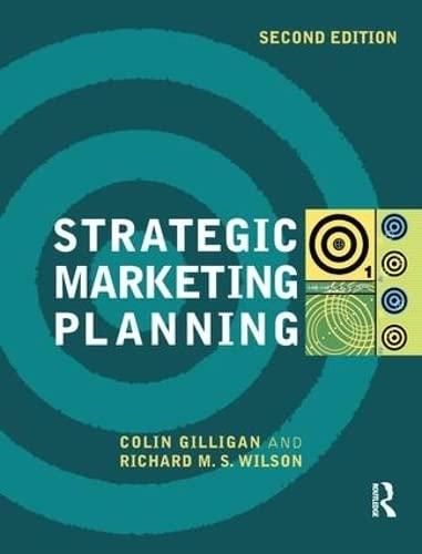 strategic marketing planning 2nd edition richard m.s. wilson 1138133957, 9781138133952