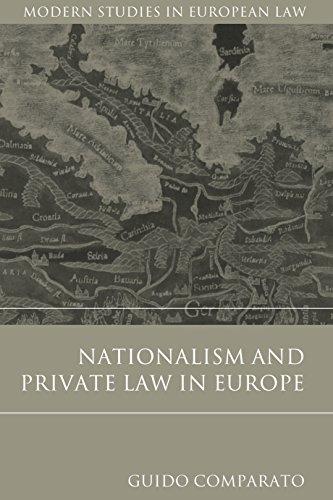 nationalism and private law in europe 1st edition guido comparato 1509907416, 978-1509907410