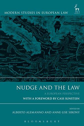 nudge and the law a european perspective 1st edition alberto alemanno, anne-lise sibony 1509918353,