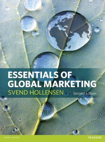 essentials of global marketing 2nd edition svend hollensen 0273756540, 9780273756545