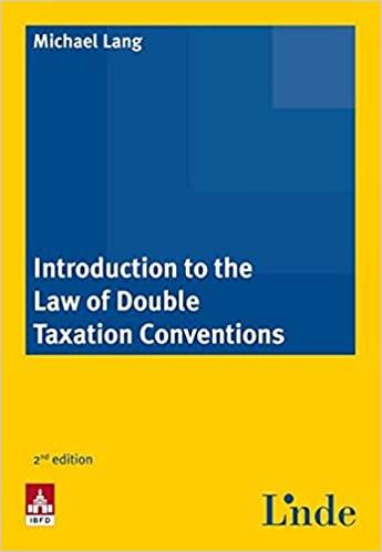 introduction to the law of double taxation conventions 2nd edition michael lang 3707321967, 978-3707321968