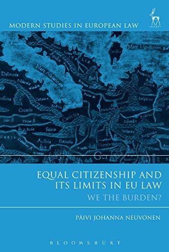 equal citizenship and its limits in eu law 1st edition päivi johanna neuvonen 1782258159, 978-1782258155