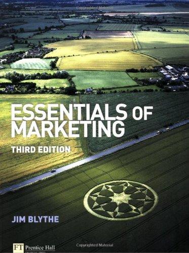 essentials of marketing 3rd edition jim blythe 0273693581, 9780273693581