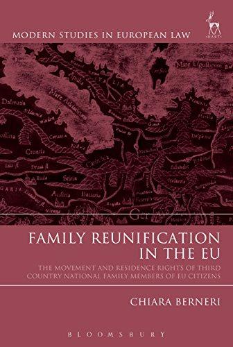 family reunification in the eu 1st edition chiara berneri 1509932194, 978-1509932191