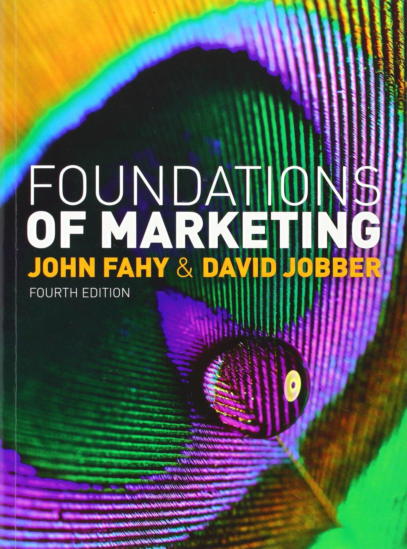 foundations of marketing 4th edition john fahy, david fahy jobber 0077137019, 9780077137014