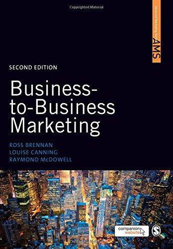 business to business marketing 2nd edition ross brennan, louise canning, raymond mcdowell 1849201560,