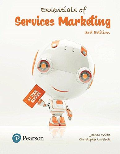 essentials of services marketing 3rd edition jochen wirtz, christopher lovelock, patricia chew 1292089954,
