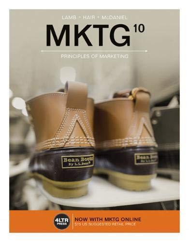 mktg principles of marketing 10th edition charles w. lamb, joe f. hair, carl mcdaniel 130563182x,
