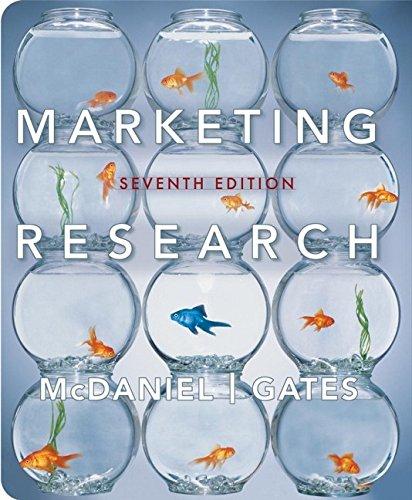 marketing research with spss 7th edition carl mcdaniel jr, roger gates 0471755281, 9780471755289