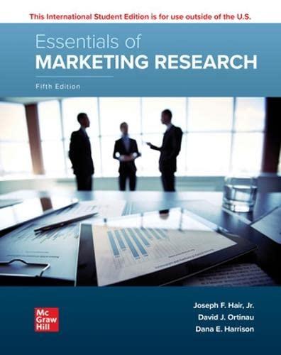 ise essentials of marketing research 5th international edition joseph f. hair, david j. ortinau, dana e.