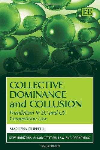 collective dominance and collusion parallelism in eu and us competition law 1st edition marilena filippelli