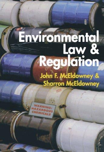environmental law and regulation 1st edition john f. mceldowney 1841741140, 978-1841741147