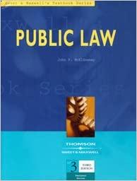 public law 3rd edition john mceldowney 0421780703, 978-0421780705
