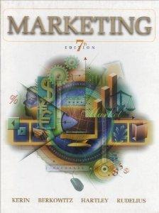marketing 7th edition roger a. kerin, eric n. berkowitz, william rudelius 0071151222, 9780071151221