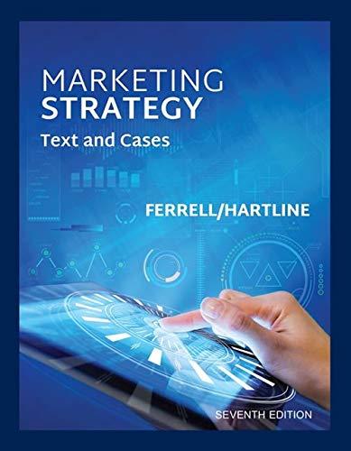 marketing strategy text and cases 7th edition odies c. ferrell, michael d. hartline 0357039238, 9780357039236