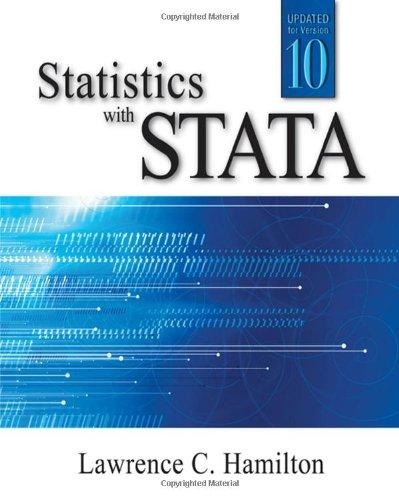 statistics with stata version 10 7th edition lawrence c. hamilton 0495557862, 9780495557869