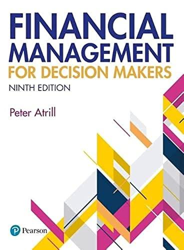 financial management for decision makers 9th edition peter atrill 1292311436, 978-1292311432